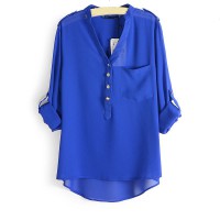 BLUSA MANGA TRES CUARTOS